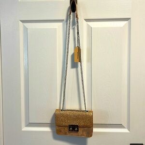 Max Studio Rose Gold crossbody bag New with tag